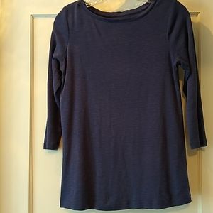 J. Jill back button blouse
